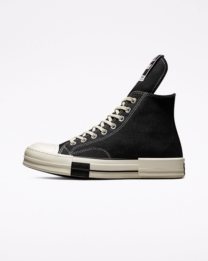 Pánské Boty Vysoké Converse x DRKSHDW DRKSTAR Chuck 70 Černé | CZ W31PH17